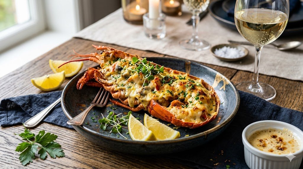 Creamy Lobster Thermidor Recipe
