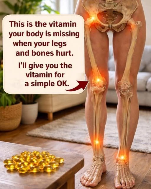 The Vitamin Your Body May Be Missing When Your Legs and Bones Hurt