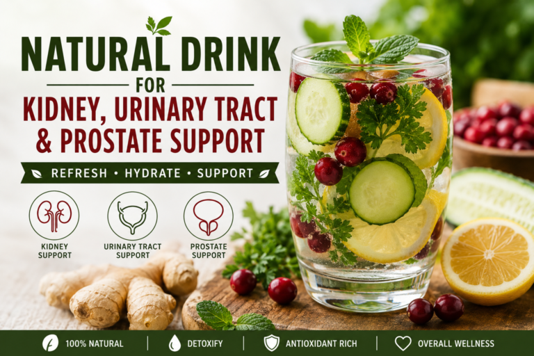 Natural Drink for Kidney, Urinary Tract & Prostate Support
