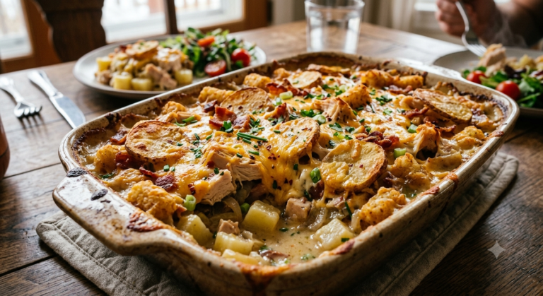 Baked Potato Chicken Casserole