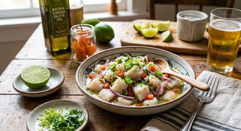 Zesty Lime Ceviche Recipe