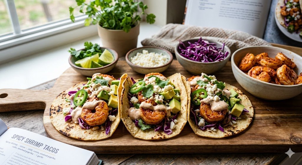 Spicy Shrimp Tacos Recipe