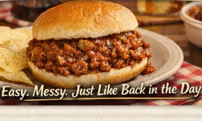Old-School Sloppy Joes (Just Like Mom Made in the 60s)